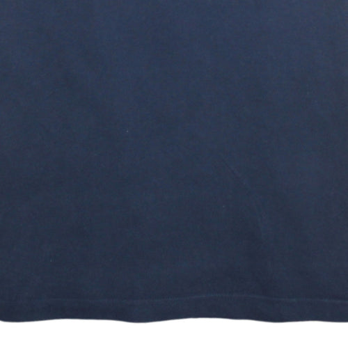 Adidas Men’s Blue Regular Fit Polo Shirt Size L Moisture Wicking