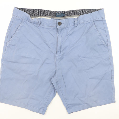 Easy Men's Blue Slim Fit Chino Shorts 38in Waist