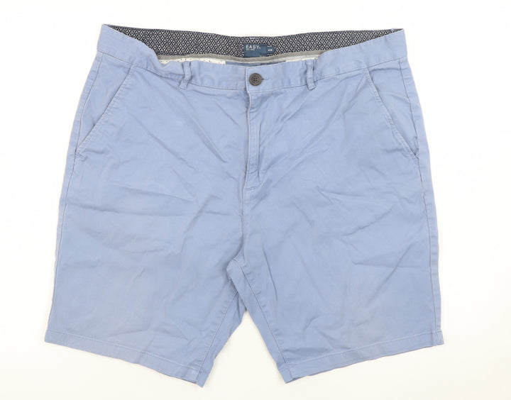 Easy Men's Blue Slim Fit Chino Shorts 38in Waist