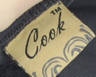 Cook Womens Black Jegging Style Trousers Size 10 with Ankle Zips