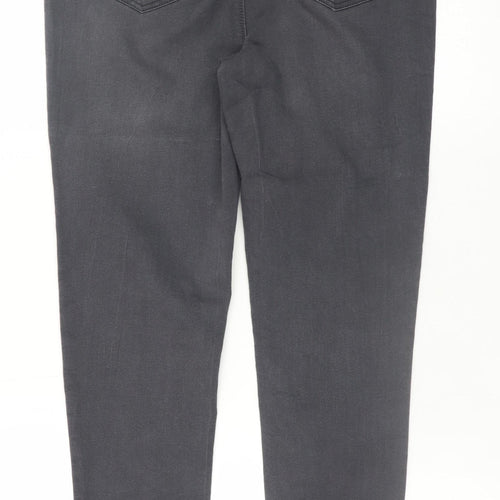 Papaya Women's Grey Skinny Stretch Denim Jeans Size 10