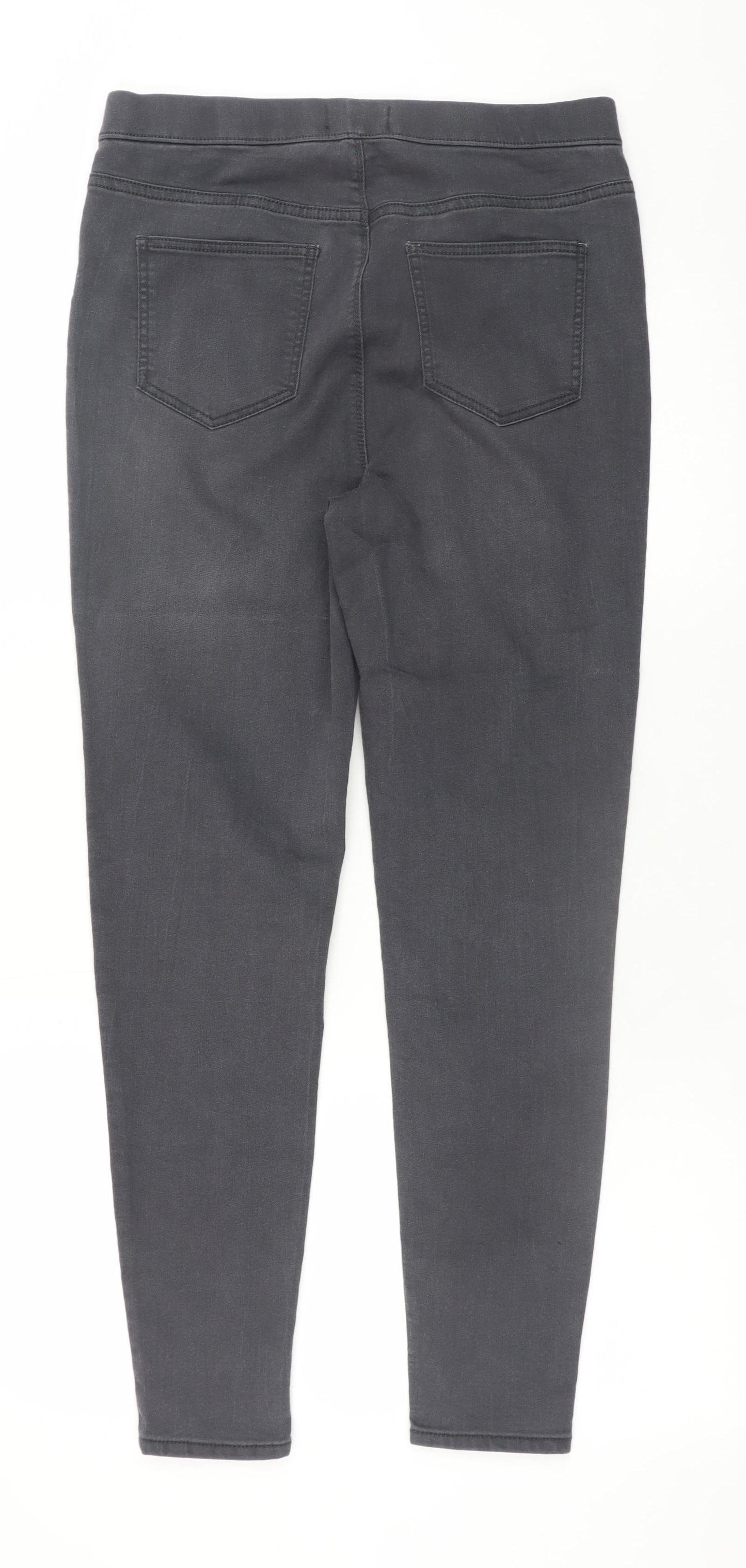 Papaya Women's Grey Skinny Stretch Denim Jeans Size 10