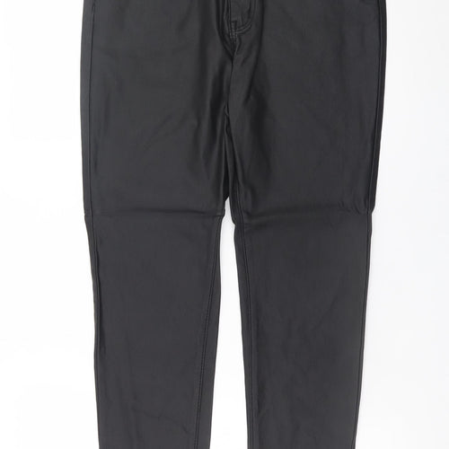 Elegant h Deluxe Women's Black Size 18 Slim Jegging Trousers