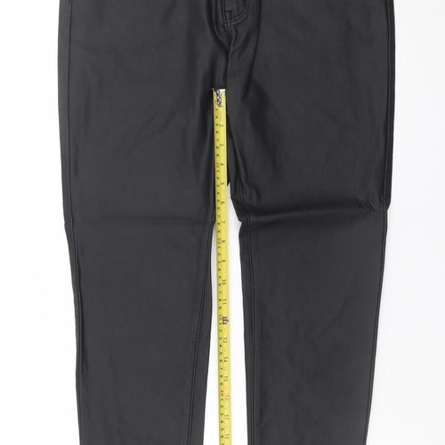 Elegant h Deluxe Women's Black Size 18 Slim Jegging Trousers