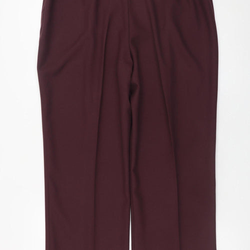 Separates Women Brown Size 18 Dress Pants Straight Leg Trousers
