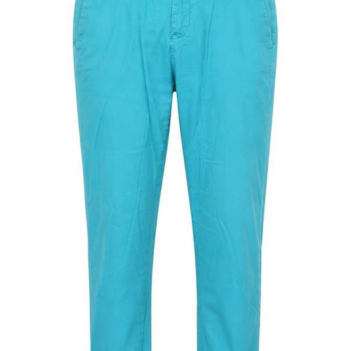 Mexx Women’s Blue Chino Trousers Size 10 Cotton Blend Stretch