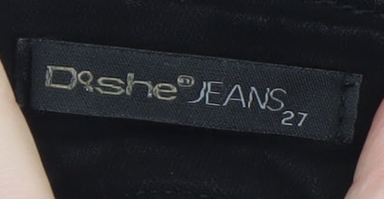 Dishe Jeans Women's Black Skinny Stretch Denim Jeans Size 27
