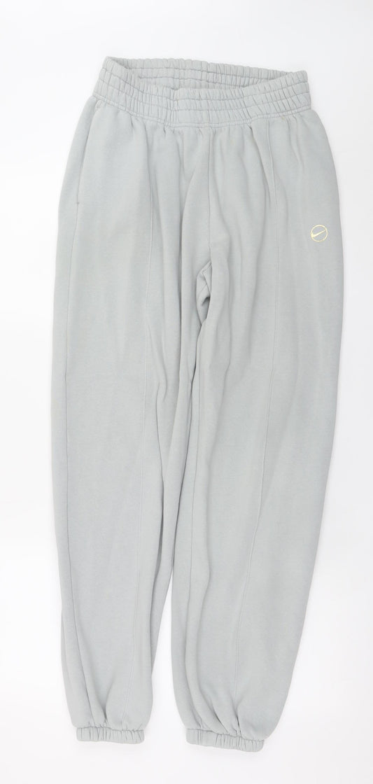 Nike Women’s Grey Sweatpants Small Loose Fit Fleece Joggers