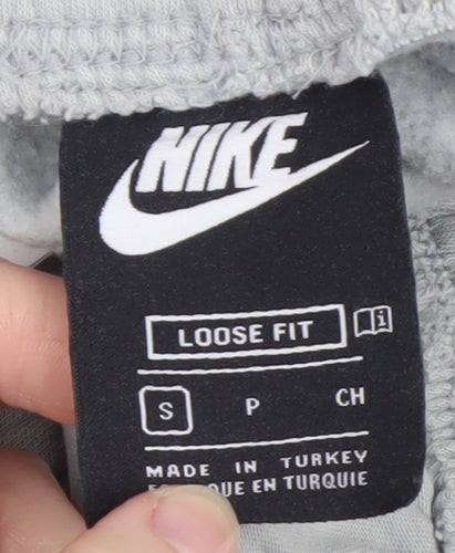 Nike Women’s Grey Sweatpants Small Loose Fit Fleece Joggers
