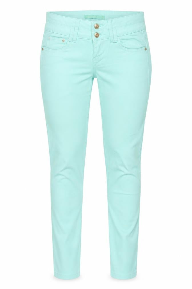 G. Cause Women’s Green Skinny Jeans 28 Slim Fit Stretch Mid Rise