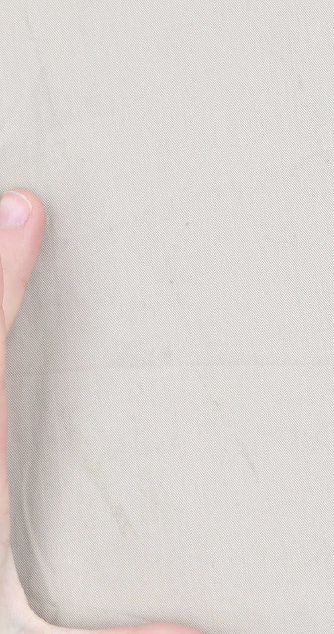 Zara Basic Men's Beige XS Slim Fit Chino Trousers