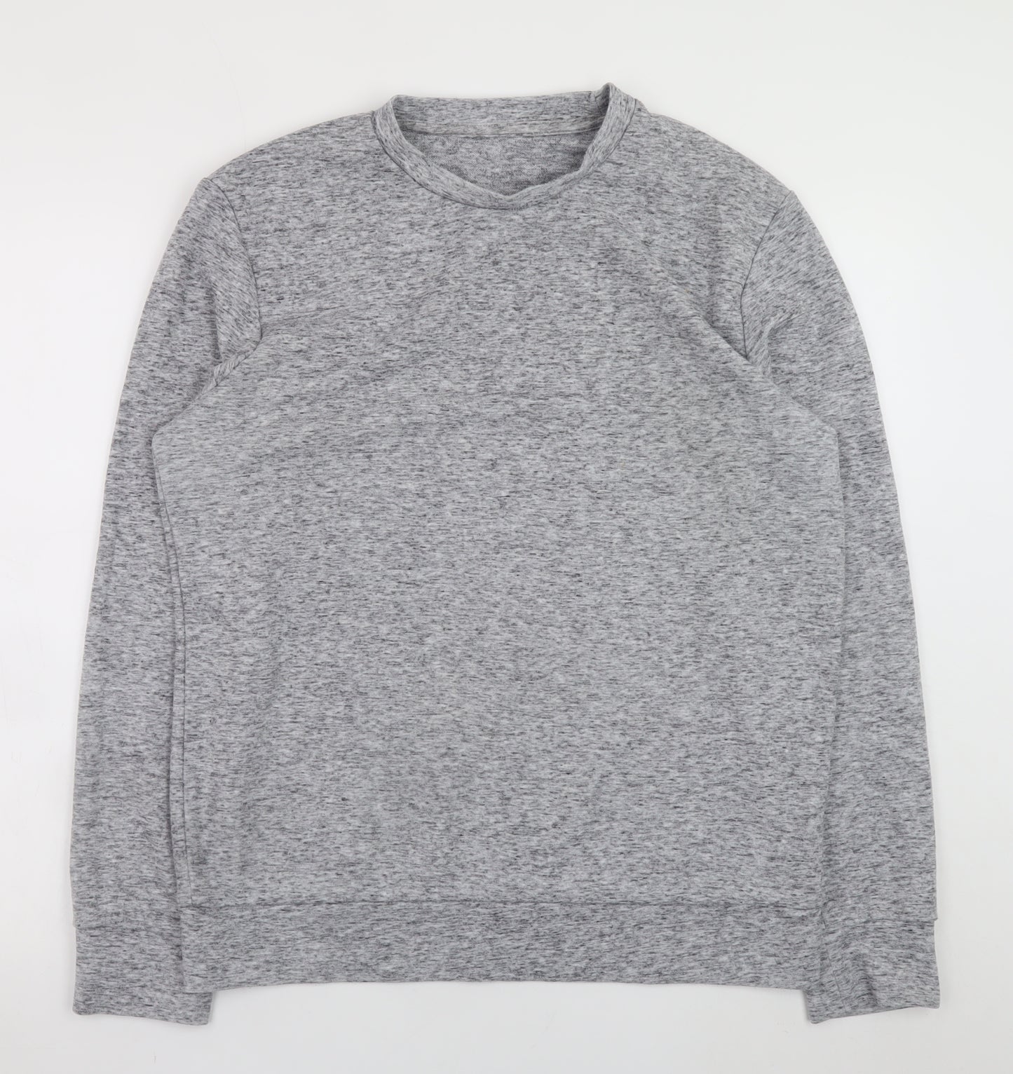 Jack & Jones Men’s Grey L Pullover Sweatshirt Crew Neck