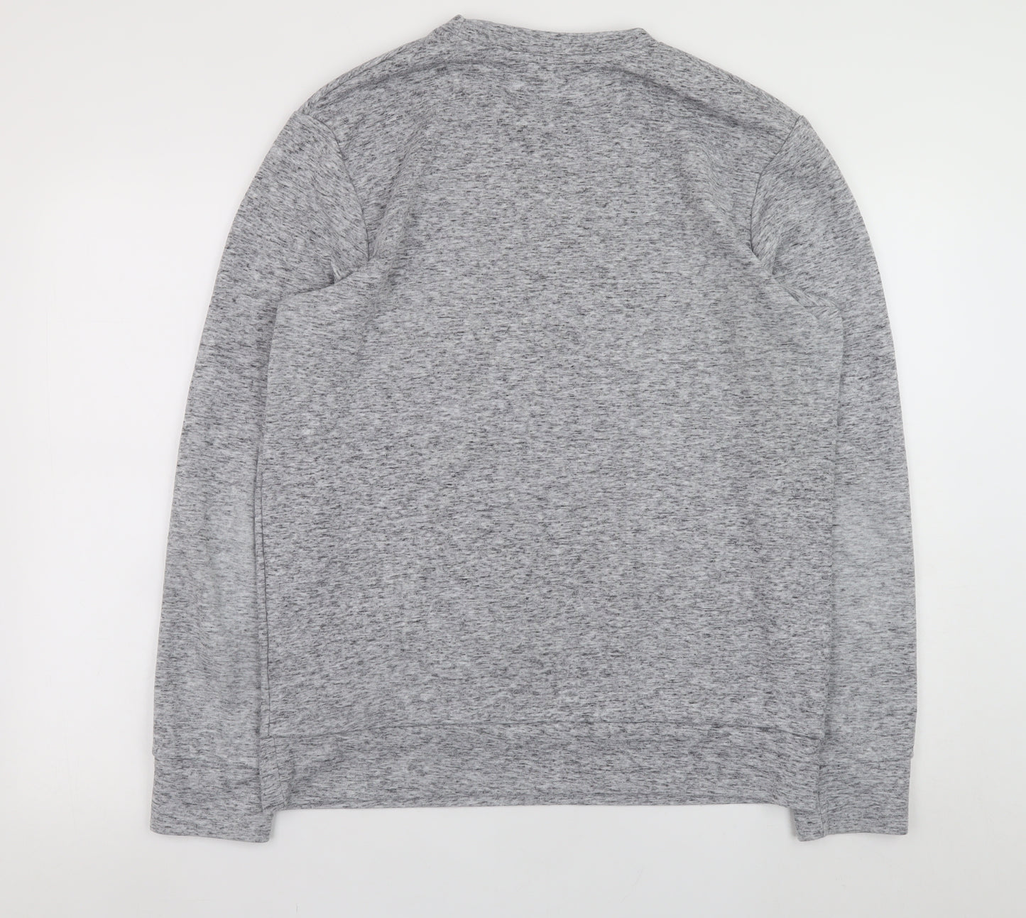 Jack & Jones Men’s Grey L Pullover Sweatshirt Crew Neck