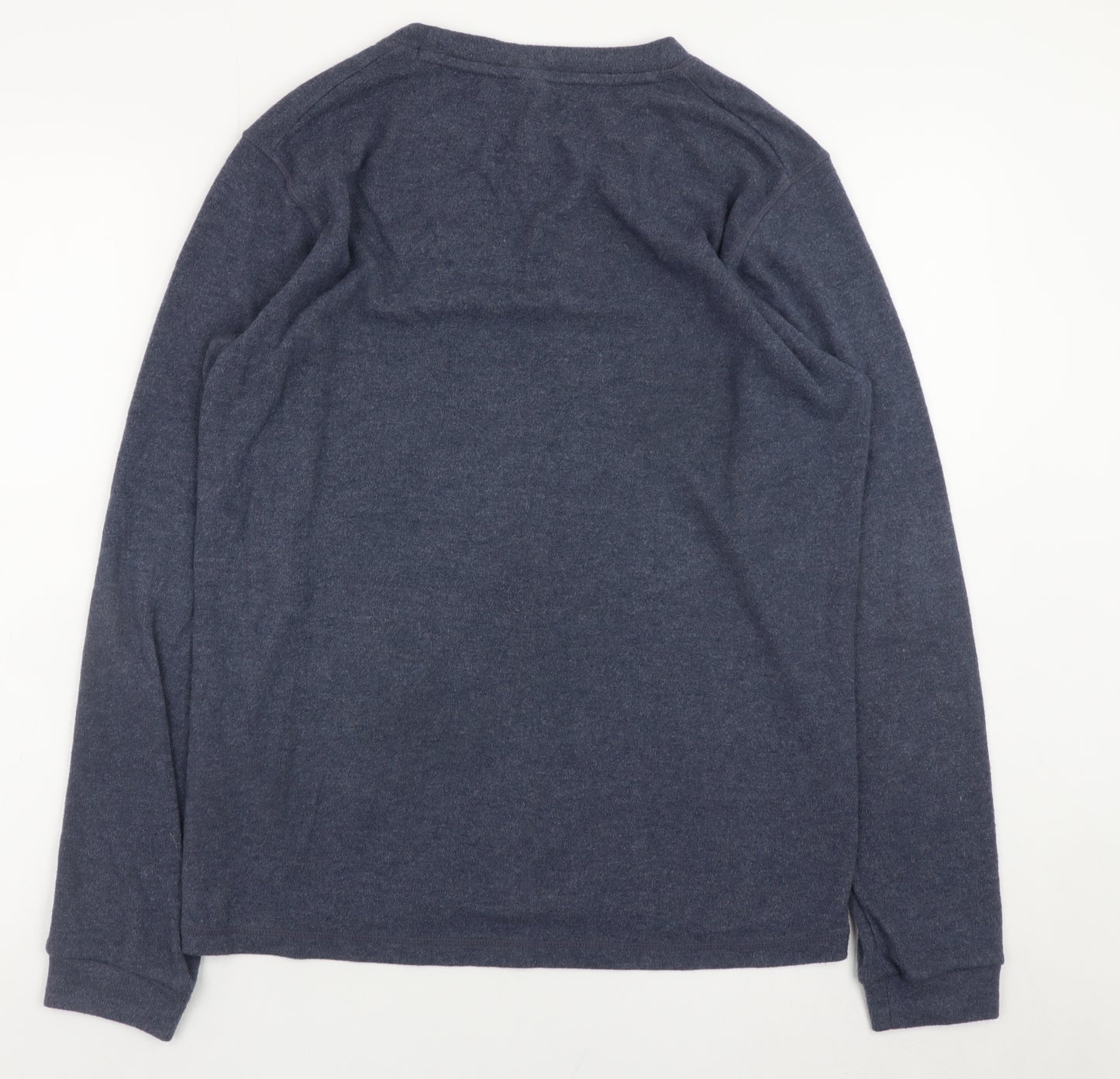 Uniqlo Men's Blue Knit Pullover Sweatshirt Size M
