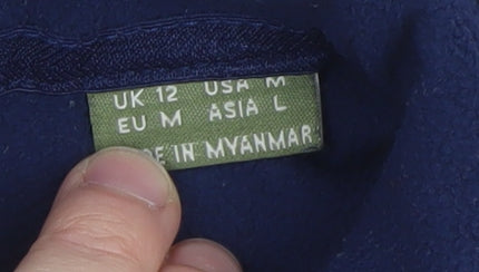 Brasher Men's Blue Fleece 1/2 Zip Pullover Sweatshirt M