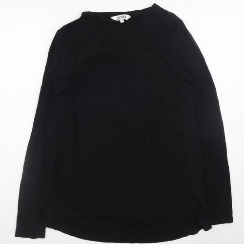 Blooming Marvellous Womens Black Maternity Long Sleeve Cotton Blouse Size 14