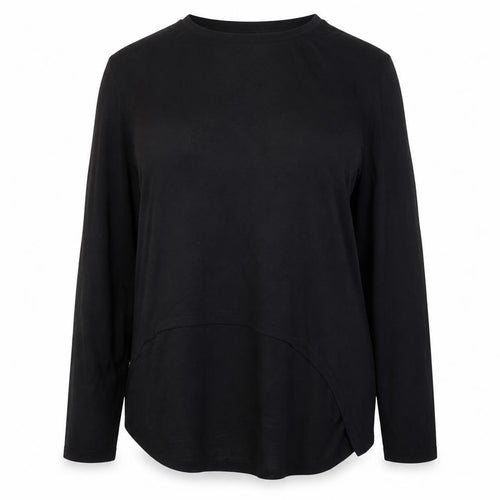 Blooming Marvellous Womens Black Maternity Long Sleeve Cotton Blouse Size 14