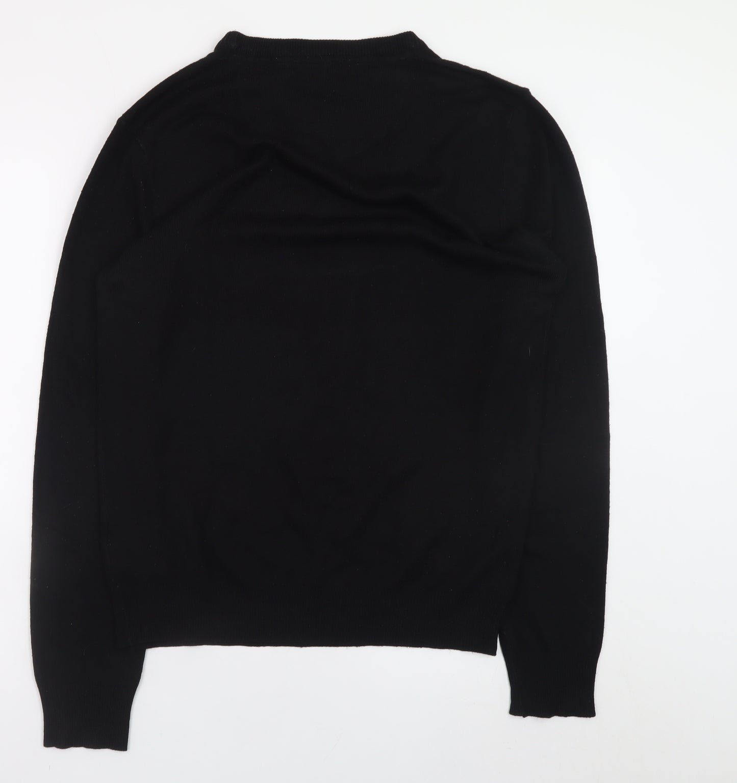 Brave Soul Men's Black L Pullover Jumper Crew Neck Knit