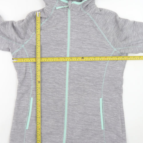 Mountain Warehouse Womens Grey Softshell Hooded Jacket UK 10