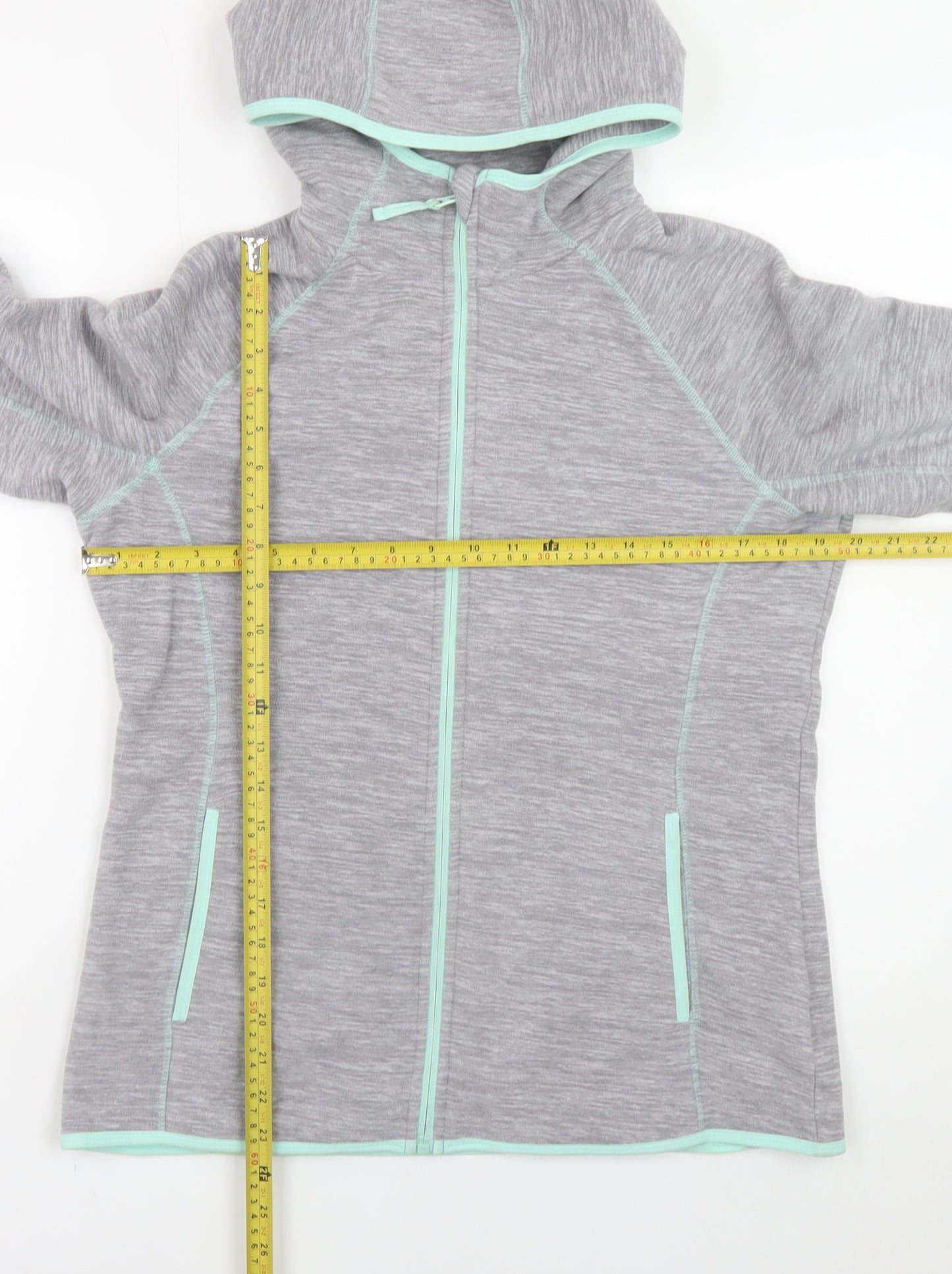 Mountain Warehouse Womens Grey Softshell Hooded Jacket UK 10