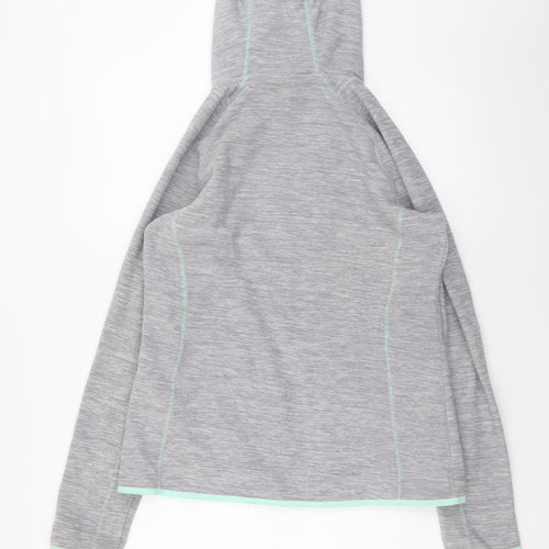 Mountain Warehouse Womens Grey Softshell Hooded Jacket UK 10