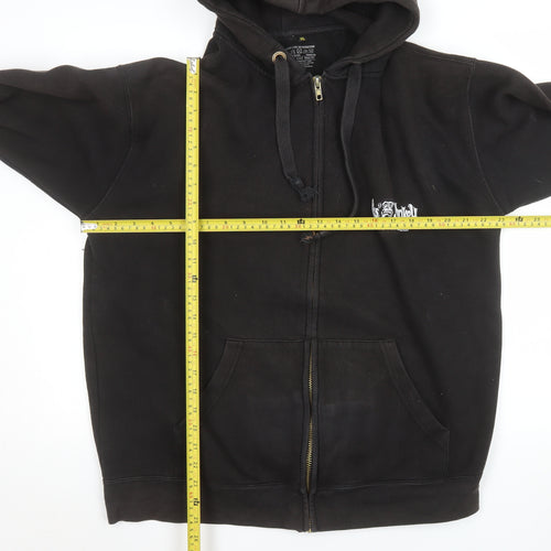 Gas Monkey Garage Men's Black XL Hooded Full Zip Jacket