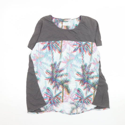 Thought Women’s Multicoloured Tropical T-Shirt Size 10 Cotton Blend