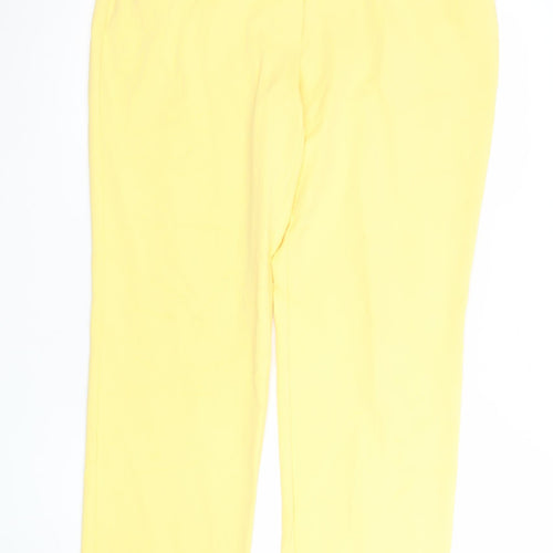 Golléhaug Women’s Yellow Classic Stretch Trousers Size 16