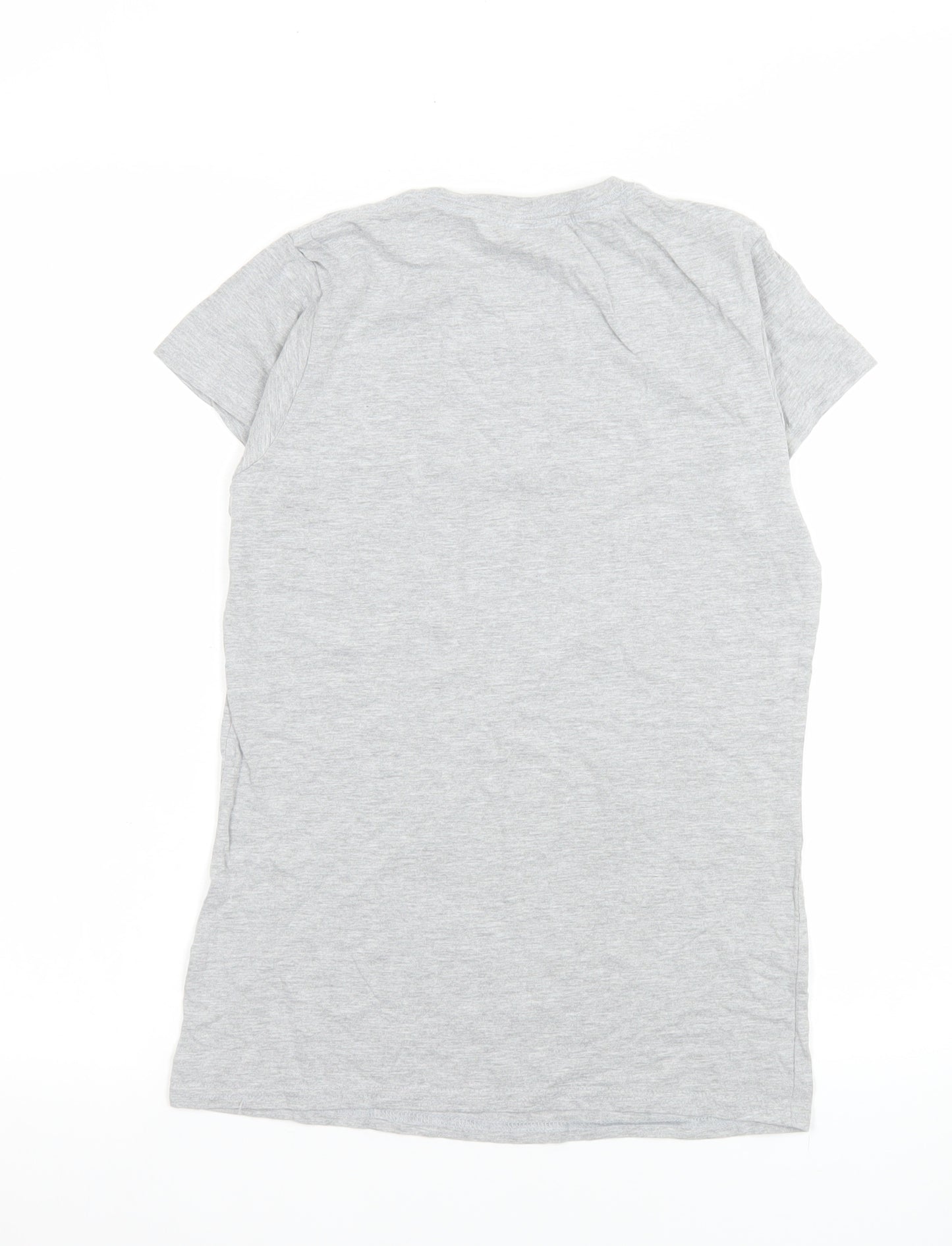 Gildan Womens Grey M Basic Funny Quote T-Shirt Softstyle Cotton Blend