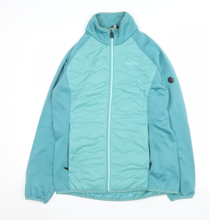 Regatta Women's Blue Lightweight Puffer Softshell Jacket UK 14