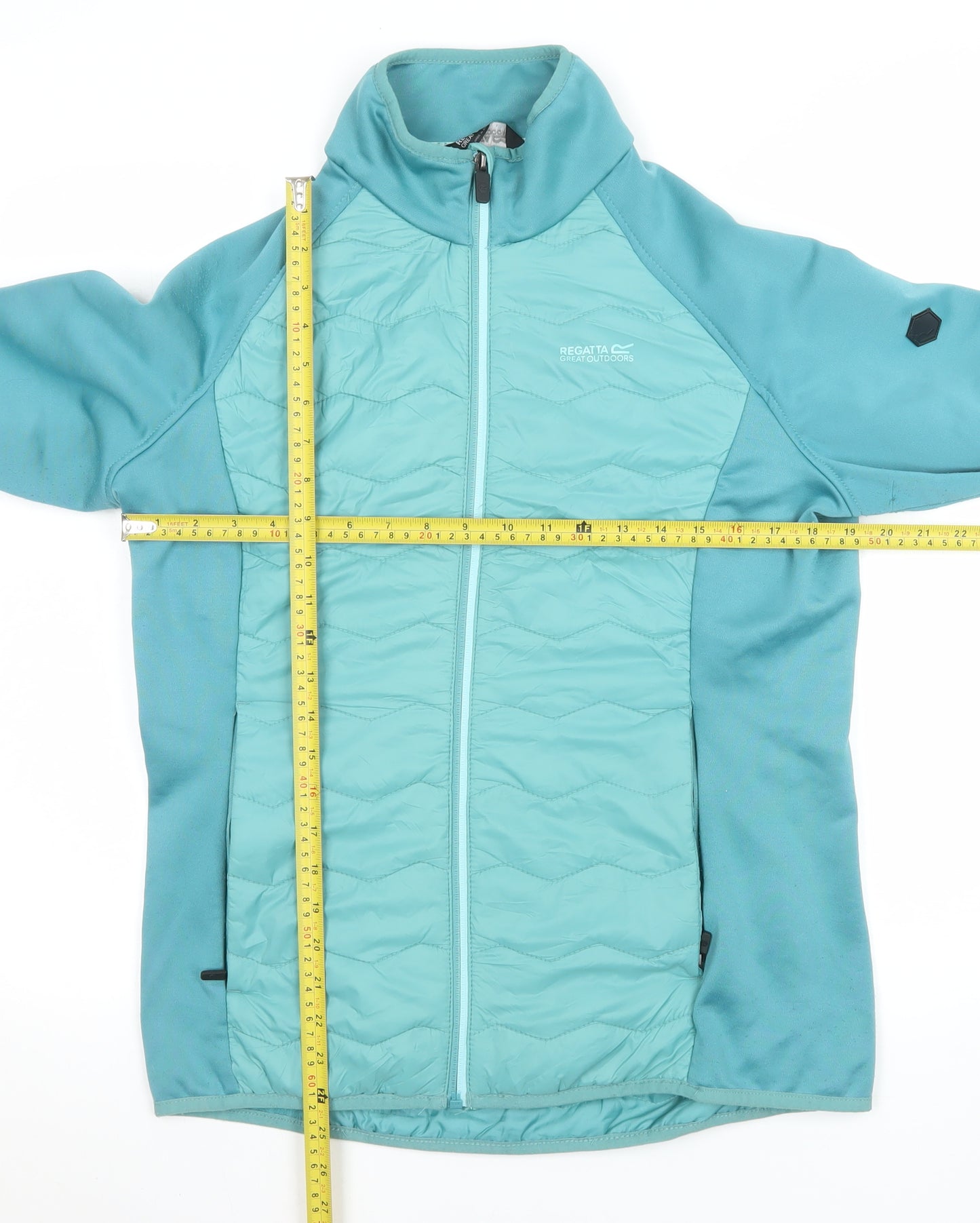 Regatta Women's Blue Lightweight Puffer Softshell Jacket UK 14