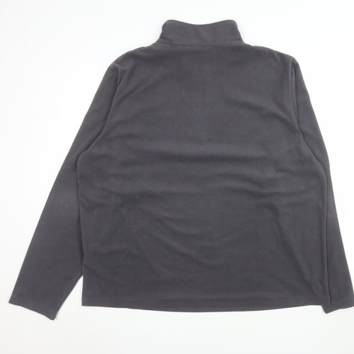 Regatta Men's Grey 2XL Fleece 1/4 Zip Pullover Sweatshirt
