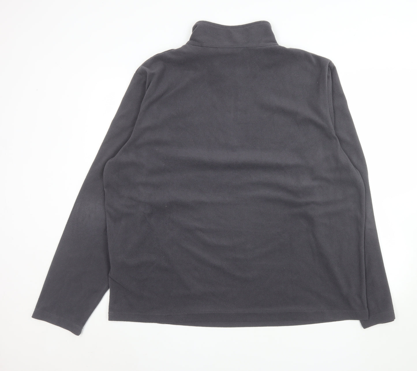 Regatta Men's Grey 2XL Fleece 1/4 Zip Pullover Sweatshirt