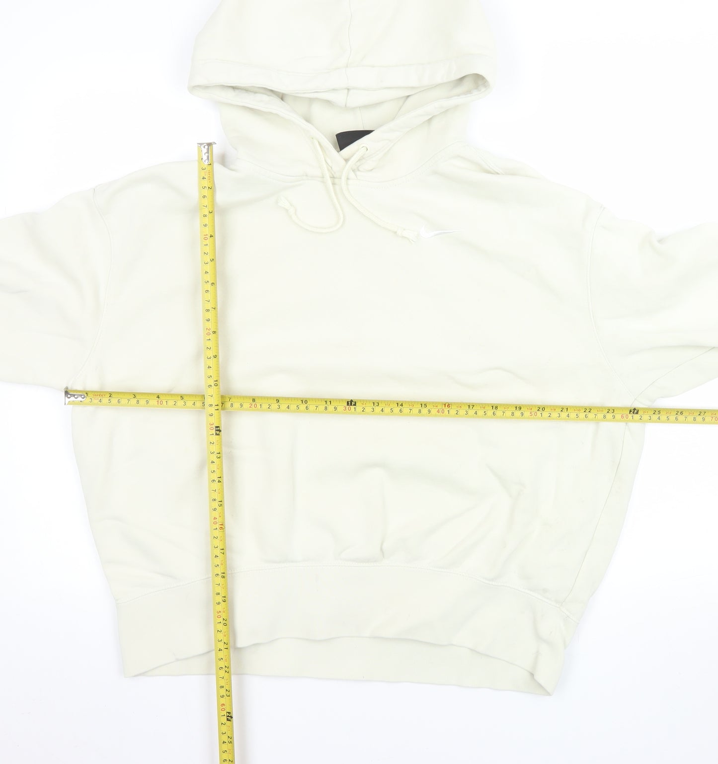 Nike Women's Ivory Pullover Hoodie M Regular Fit Fleece