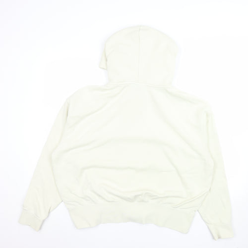 Nike Women's Ivory Pullover Hoodie M Regular Fit Fleece