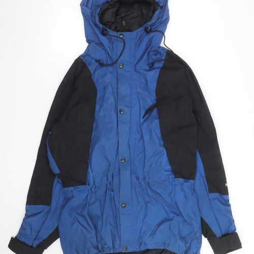 The North Face Men's Blue Waterproof Gore-Tex Parka Jacket L