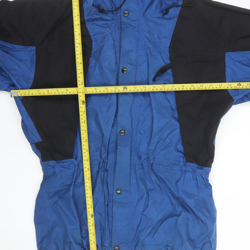The North Face Men's Blue Waterproof Gore-Tex Parka Jacket L