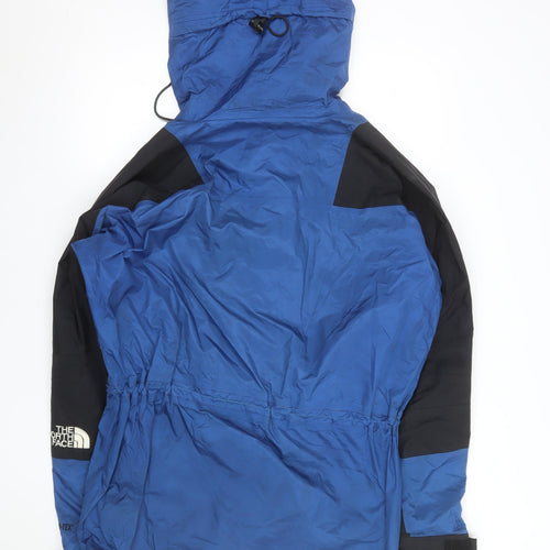 The North Face Men's Blue Waterproof Gore-Tex Parka Jacket L
