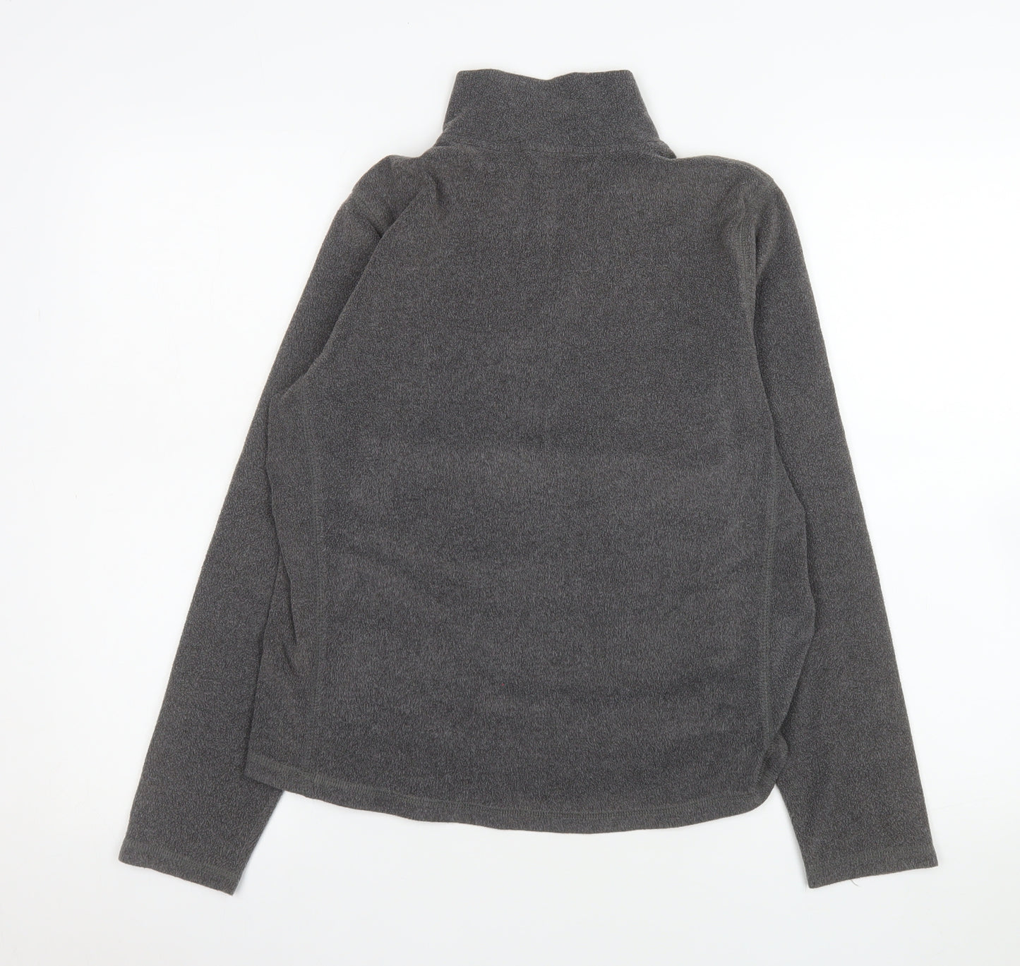 GAP Men's Grey 1/4 Zip Fleece Sweatshirt Medium Classic Fit