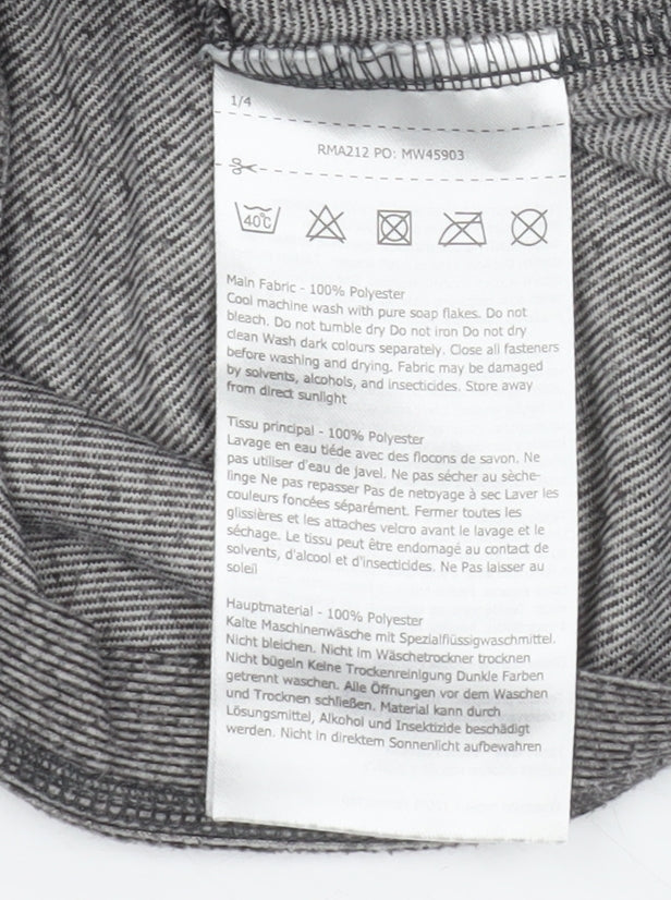 Regatta Mens Grey 1/4 Zip Pullover Sweatshirt Size L Outdoor Top