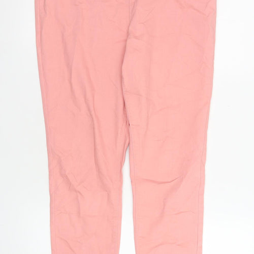 Papaya Women’s Pink Size 12 Cotton Blend Stretch Jegging