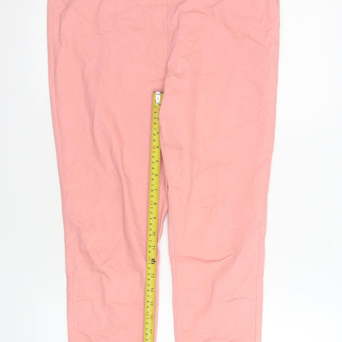 Papaya Women’s Pink Size 12 Cotton Blend Stretch Jegging