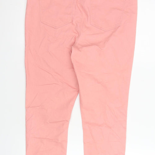 Papaya Women’s Pink Size 12 Cotton Blend Stretch Jegging