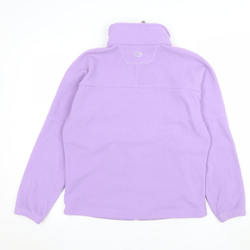 Sprayway Girls Purple Fleece Full Zip Basic Jacket Age 12-13 Years