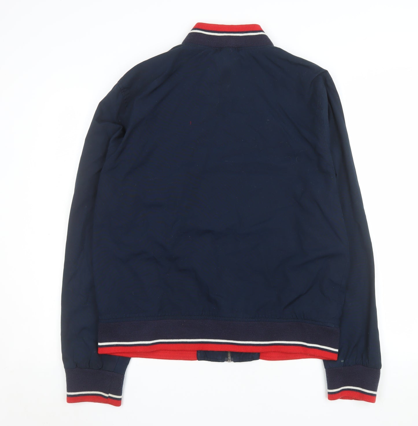 Ben Sherman Men's Blue Bomber Jacket L Cotton Retro Style