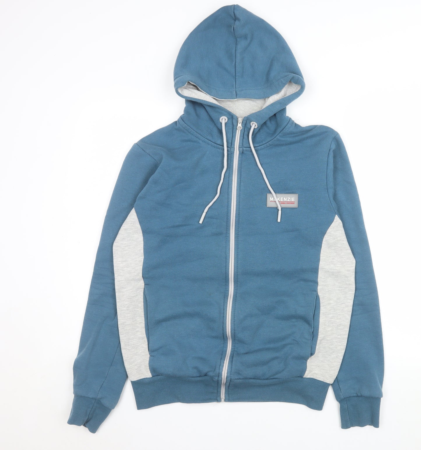 McKenzie Men's Blue Full Zip Hooded Jacket Size M