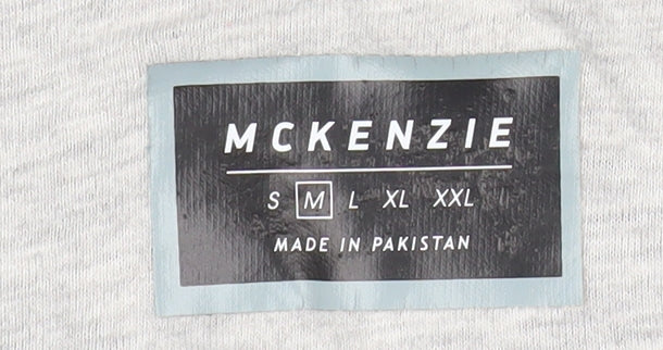 McKenzie Men's Blue Full Zip Hooded Jacket Size M