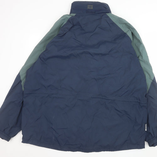 Mountain Warehouse Men's Blue 2XL 3-in-1 Waterproof Hiking Jacket