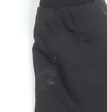 ZARA Man Black Bomber Jacket Men's M Regular Fit Polyester Zip Up