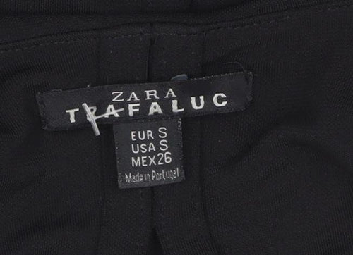 Zara Trafaluc Women's Black Hi-Low Fit & Flare Sleeveless Dress Size S